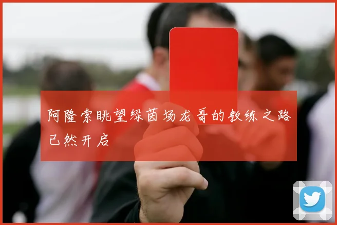 阿隆索眺望绿茵场龙哥的教练之路已然开启