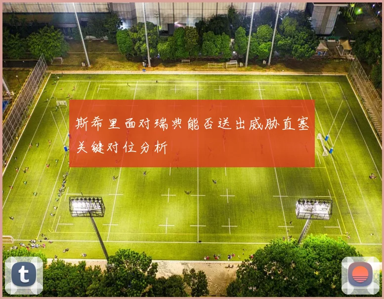 斯希里面对瑞典能否送出威胁直塞关键对位分析